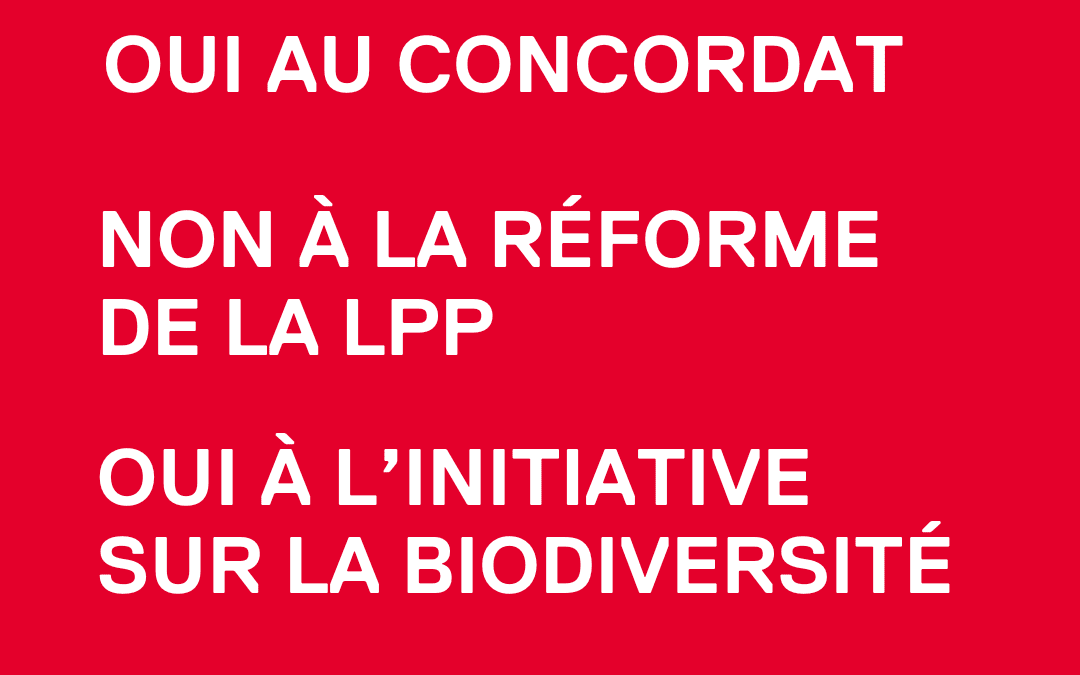 Infolettre votations du 22 septembre